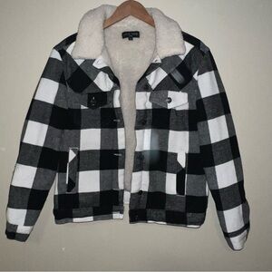 Love Tree Cream Sherpa Jacket